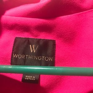 Hot pink woman’s sports coat